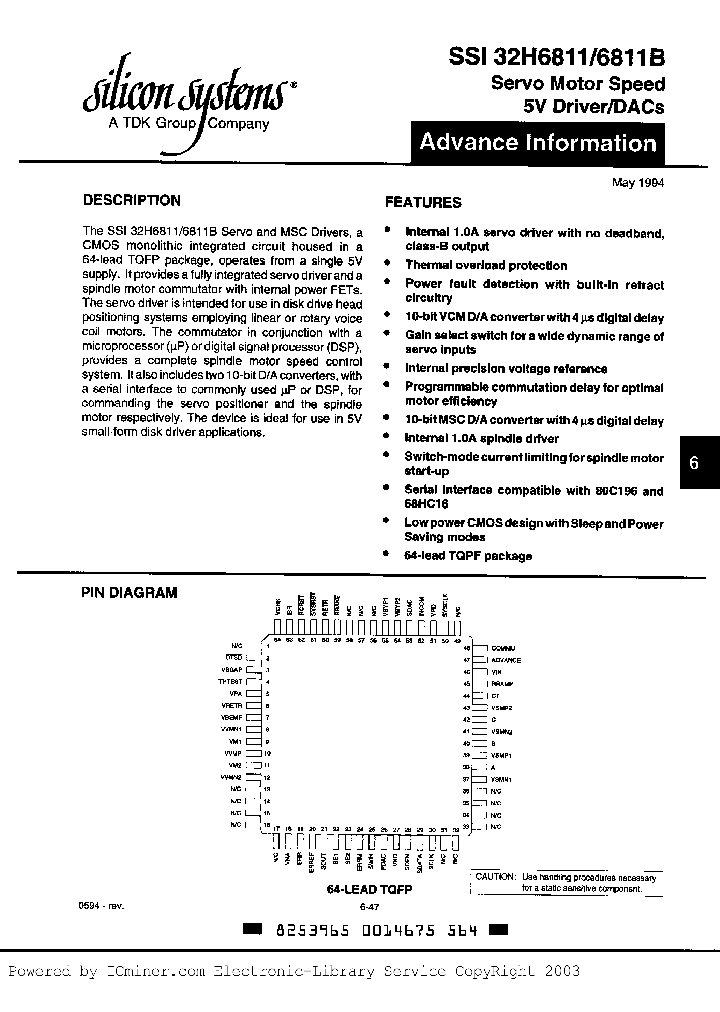 SSI32H6811-CGT_1781551.PDF Datasheet