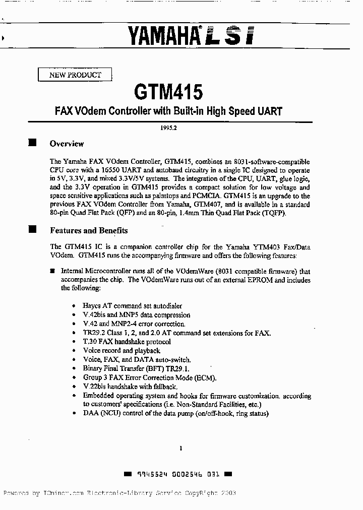 GTM415-T_1789038.PDF Datasheet