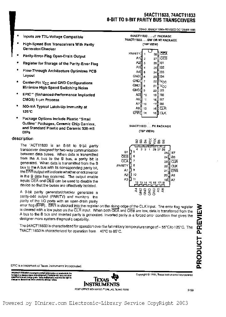 74ACT11833DW_1790313.PDF Datasheet