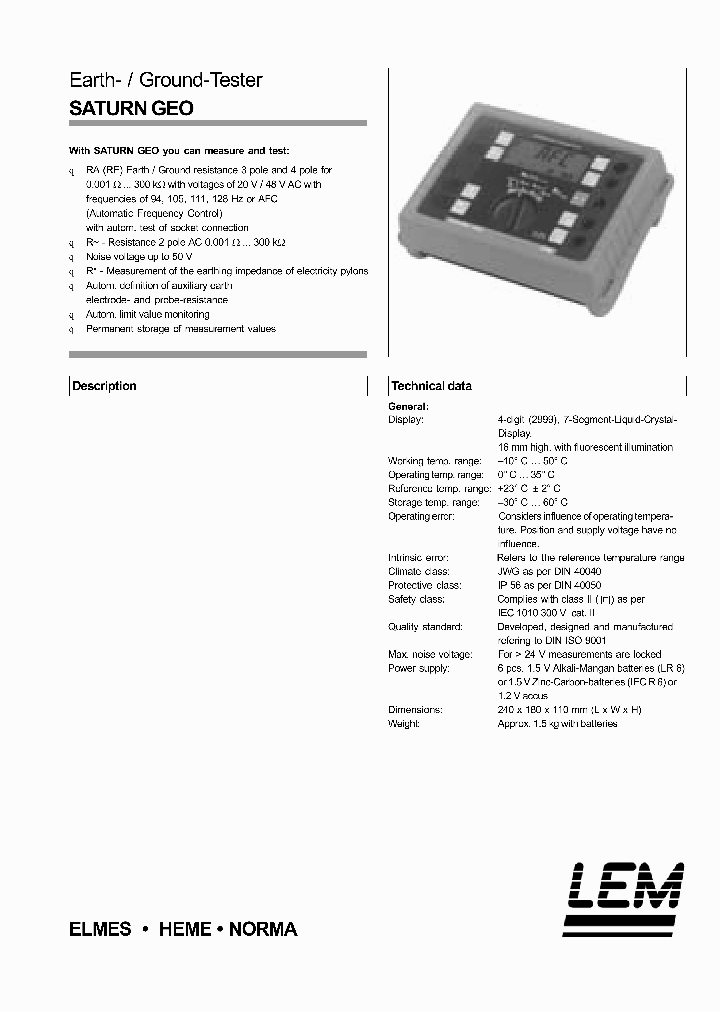 A-1885-06411-SATURNGEO_1785377.PDF Datasheet