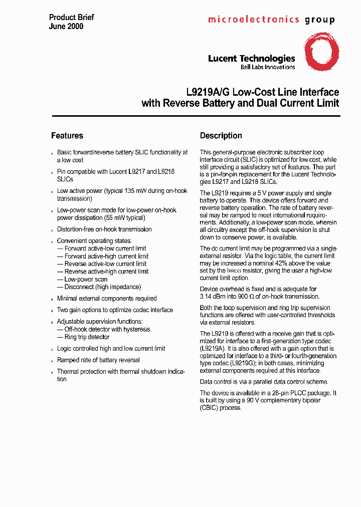 L9219G_1790975.PDF Datasheet