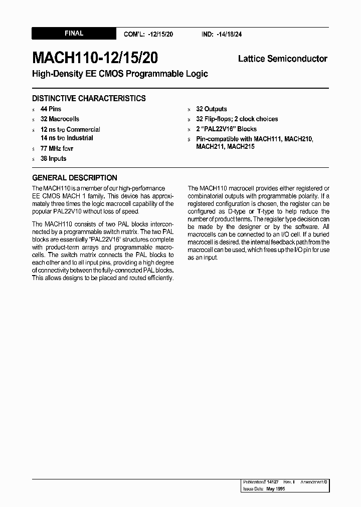 MACH110-15JC_1787267.PDF Datasheet