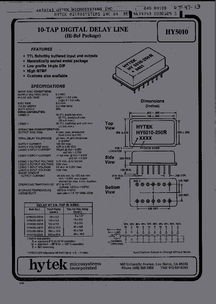 HY5010-050Z_1790299.PDF Datasheet