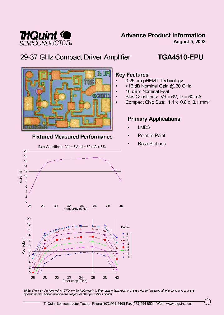 TGA4510-EPU_1795046.PDF Datasheet