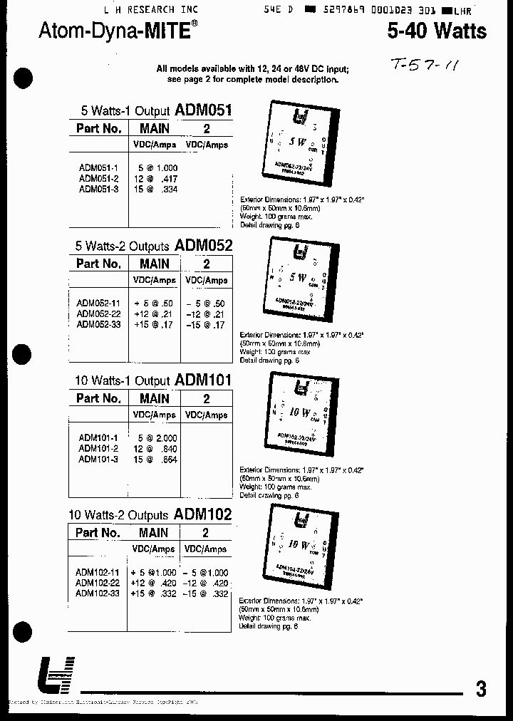 ADM102-1124VDC_1795847.PDF Datasheet