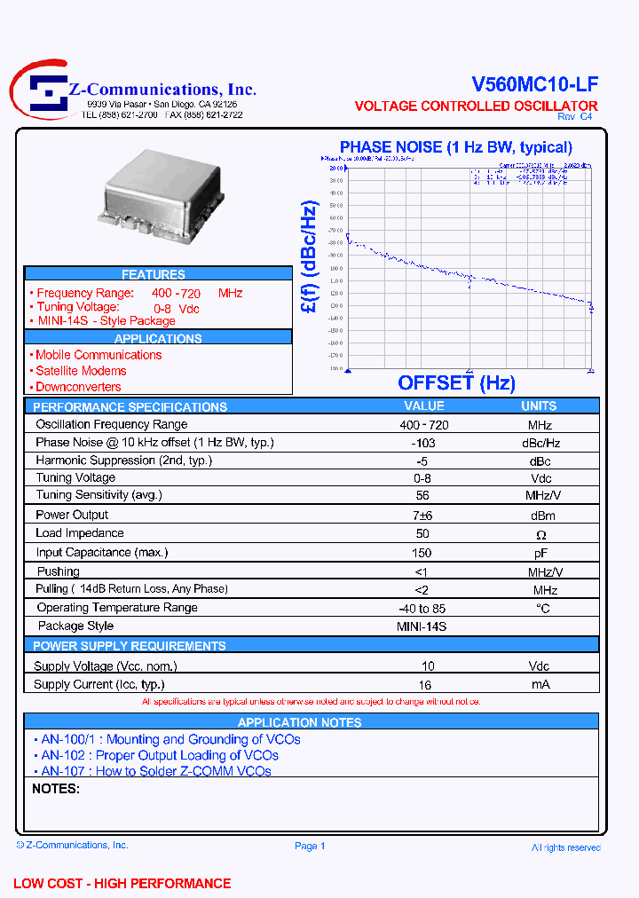 V560MC10-LF_1795281.PDF Datasheet