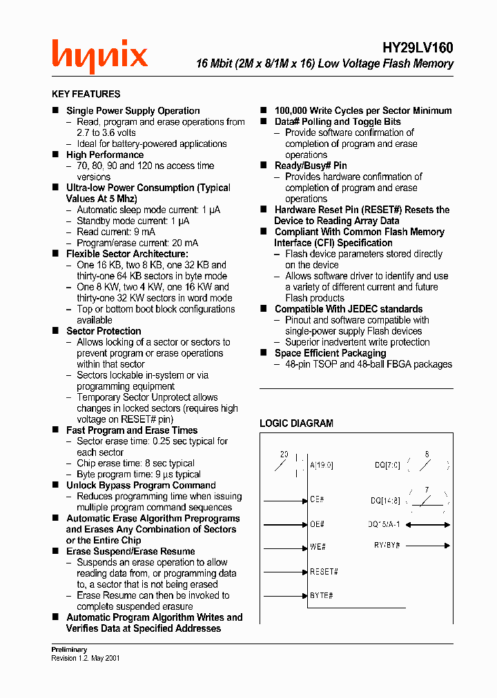 HY29LV160TT-12_1797135.PDF Datasheet