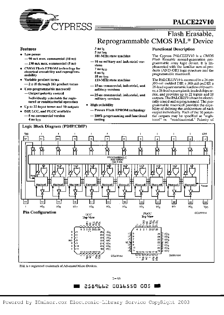 PALCE22V10-5AC_1793299.PDF Datasheet