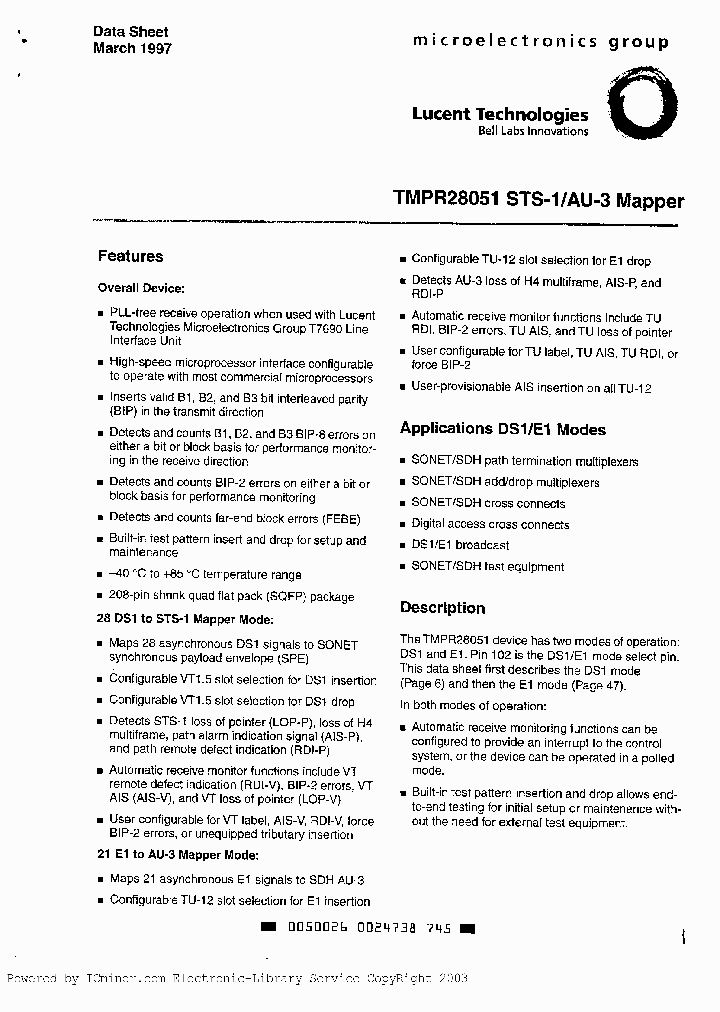 TMPR28051-SL_1785594.PDF Datasheet