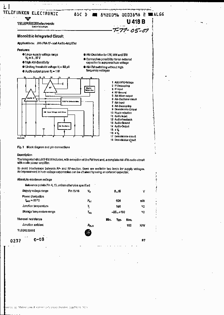 U418B_1790568.PDF Datasheet