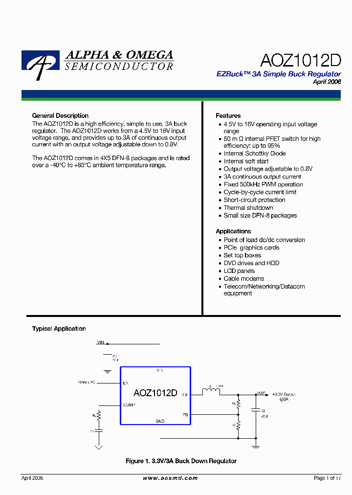 AOZ1012DI_1805280.PDF Datasheet