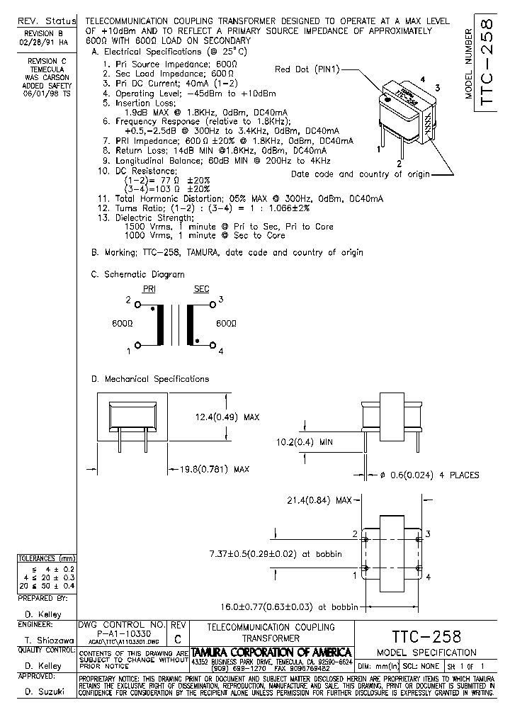 TTC-258_1799487.PDF Datasheet