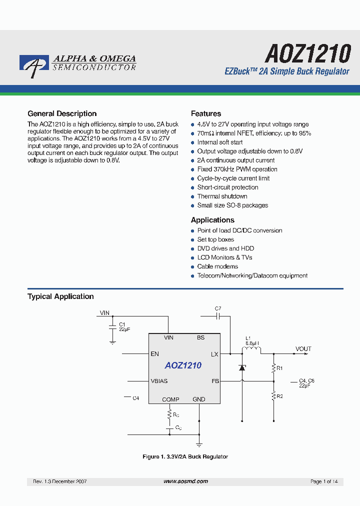 AOZ1210_1805277.PDF Datasheet