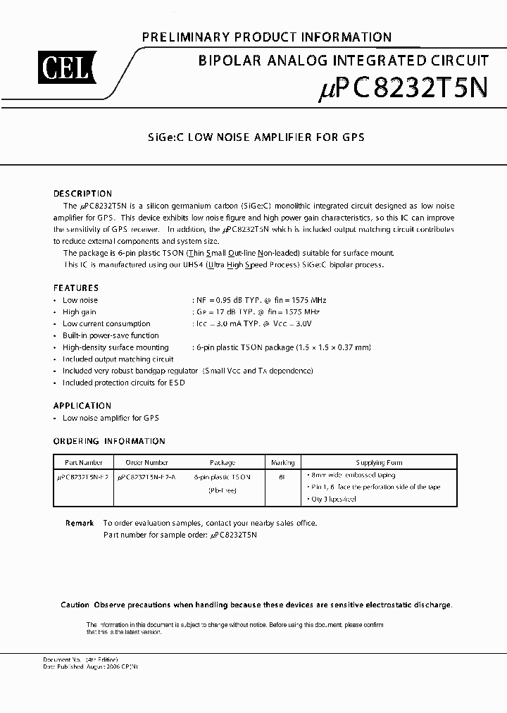 UPC8232T5N_1843231.PDF Datasheet