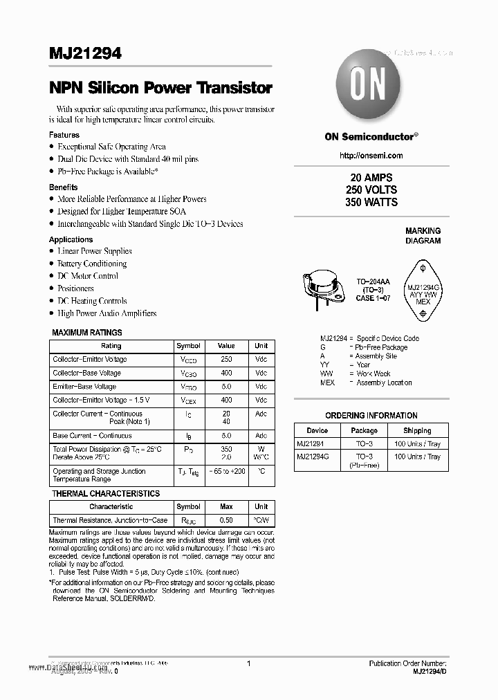 MJ21294_1865629.PDF Datasheet