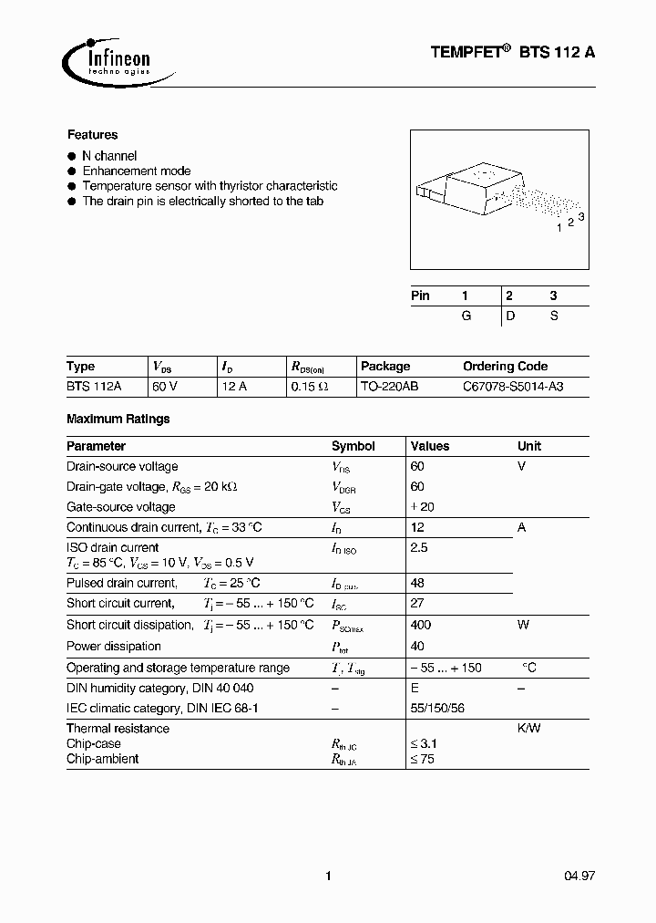 BTS112-A_1812525.PDF Datasheet