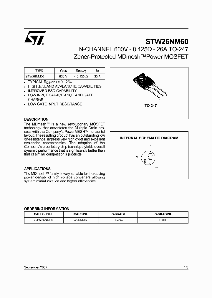 STW26NM60_1877386.PDF Datasheet