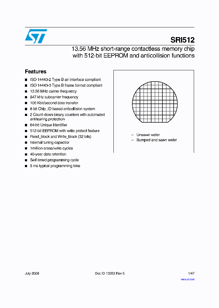 SRI512-A5T1GE_1812055.PDF Datasheet