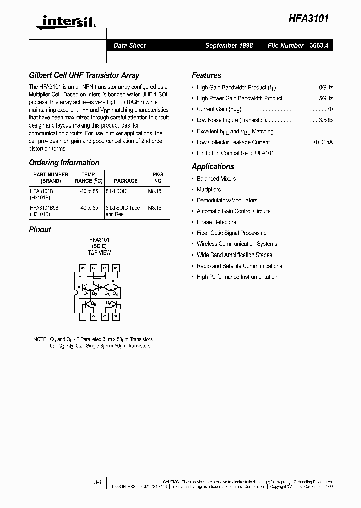 HFA3101_1896576.PDF Datasheet