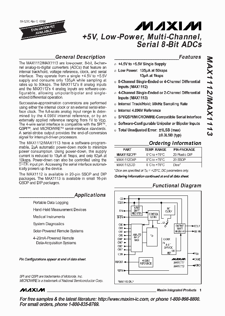 MAX1112-MAX1113_1814020.PDF Datasheet