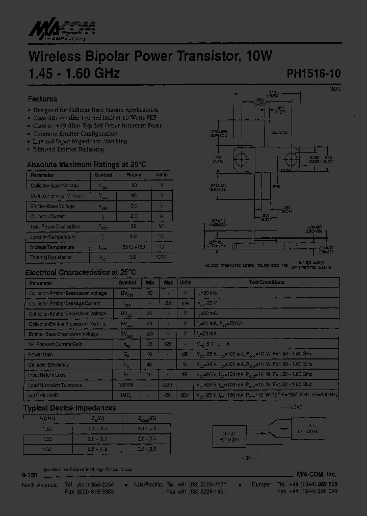 PHL516-10_1897778.PDF Datasheet