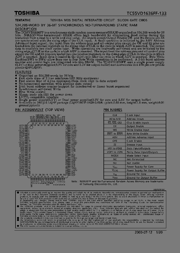 TC55VD1636FF-133_1805760.PDF Datasheet
