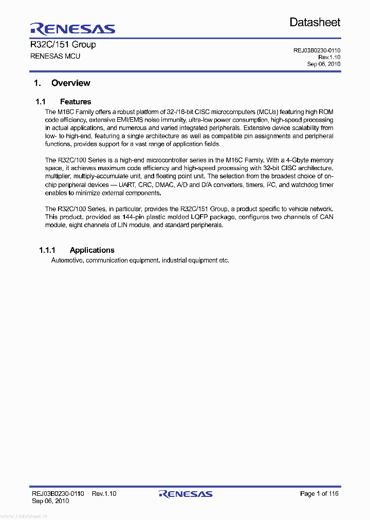 R32C151_1898149.PDF Datasheet