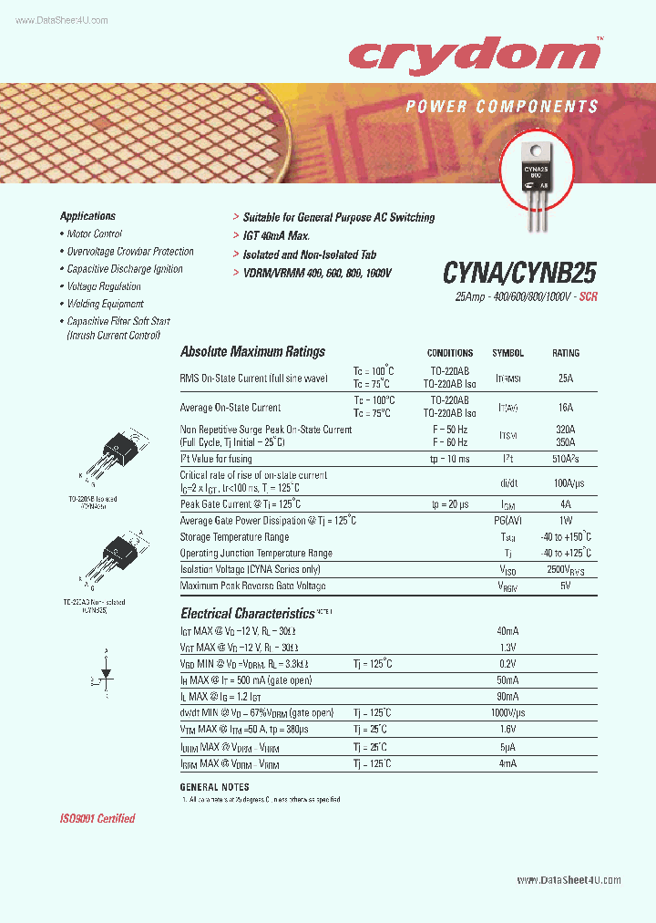 CYNB25_1898166.PDF Datasheet