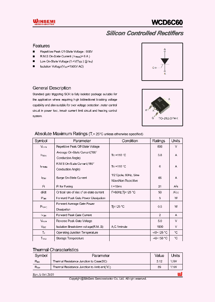WCD6C60_1898779.PDF Datasheet