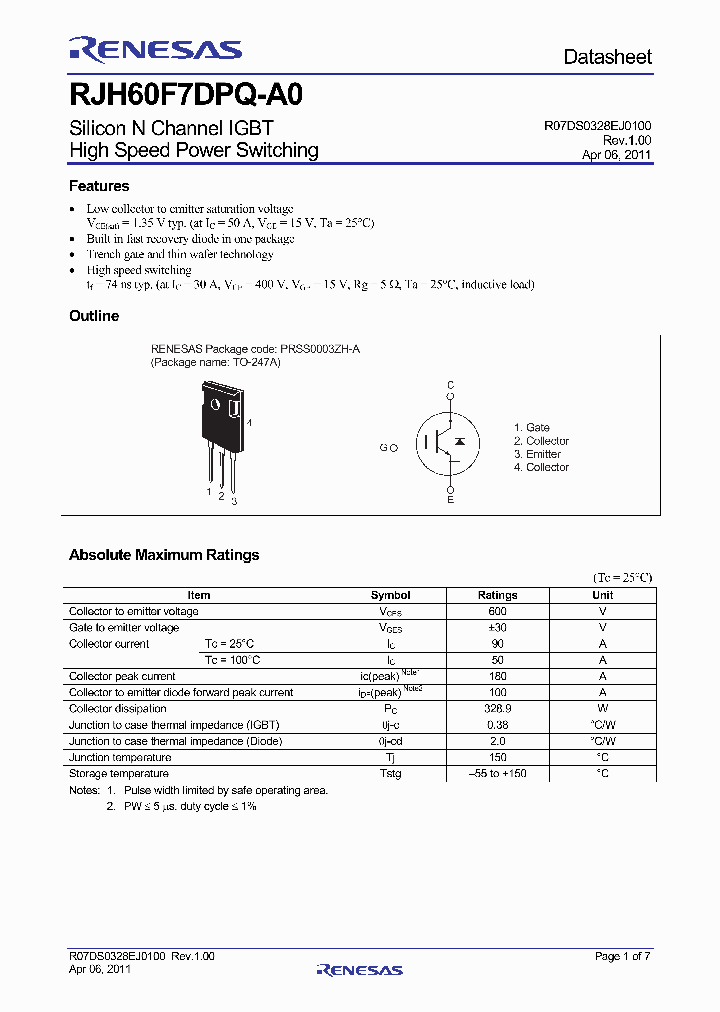 RJH60F7DPQ-A0_1900133.PDF Datasheet