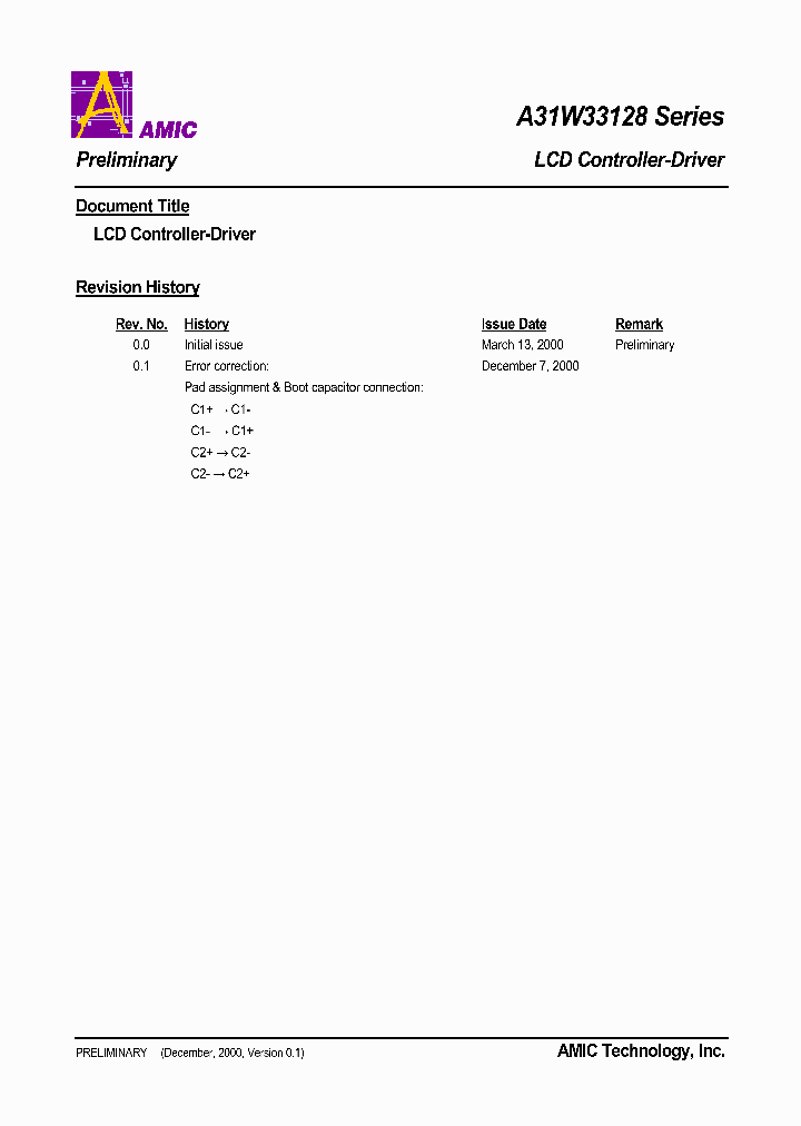 A31W33128T_1816868.PDF Datasheet