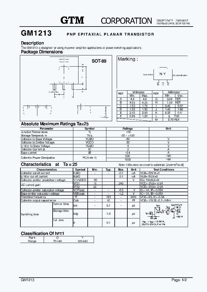 GM1213_1817145.PDF Datasheet