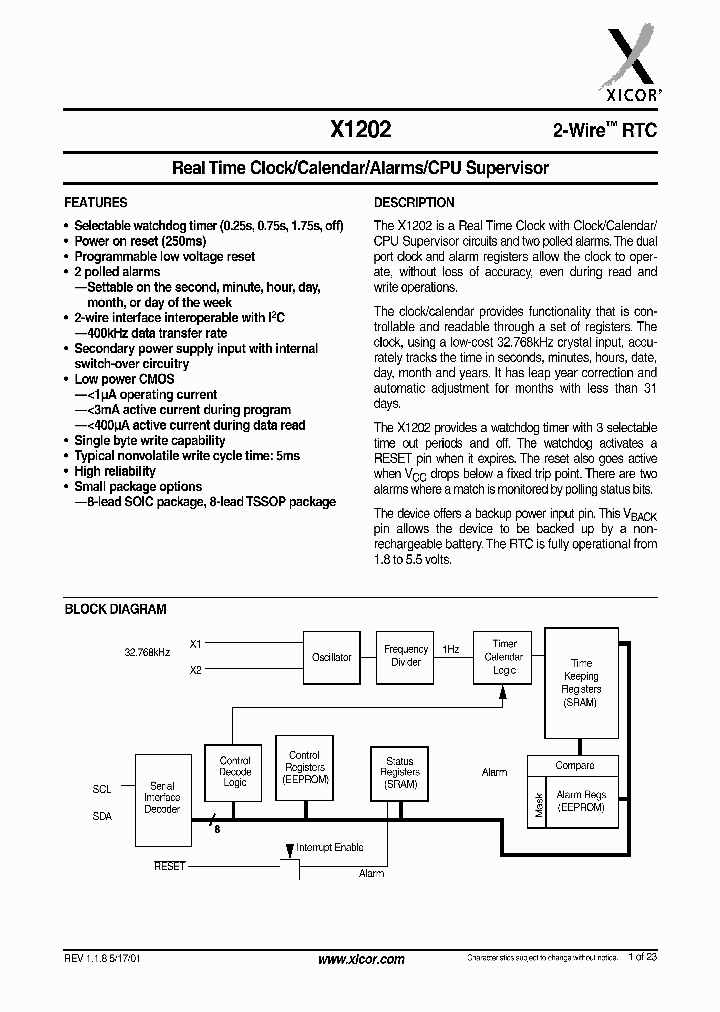X1202_1815566.PDF Datasheet