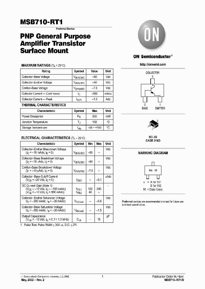 MSB710-RT1-D_1906251.PDF Datasheet