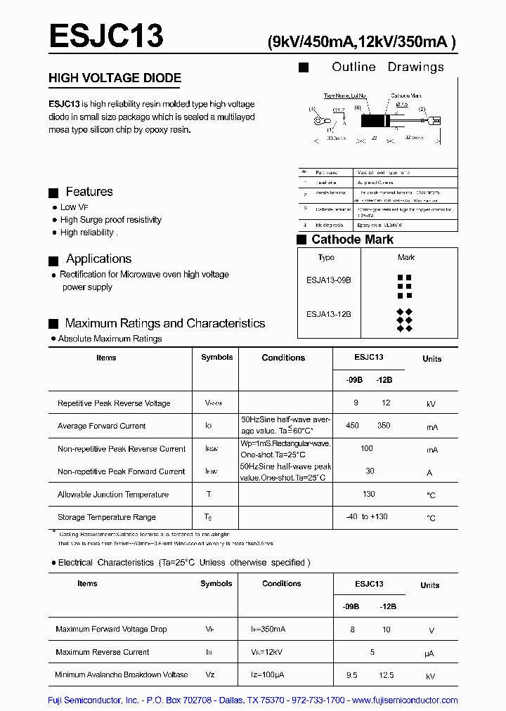 ESJC13-09B_1820692.PDF Datasheet