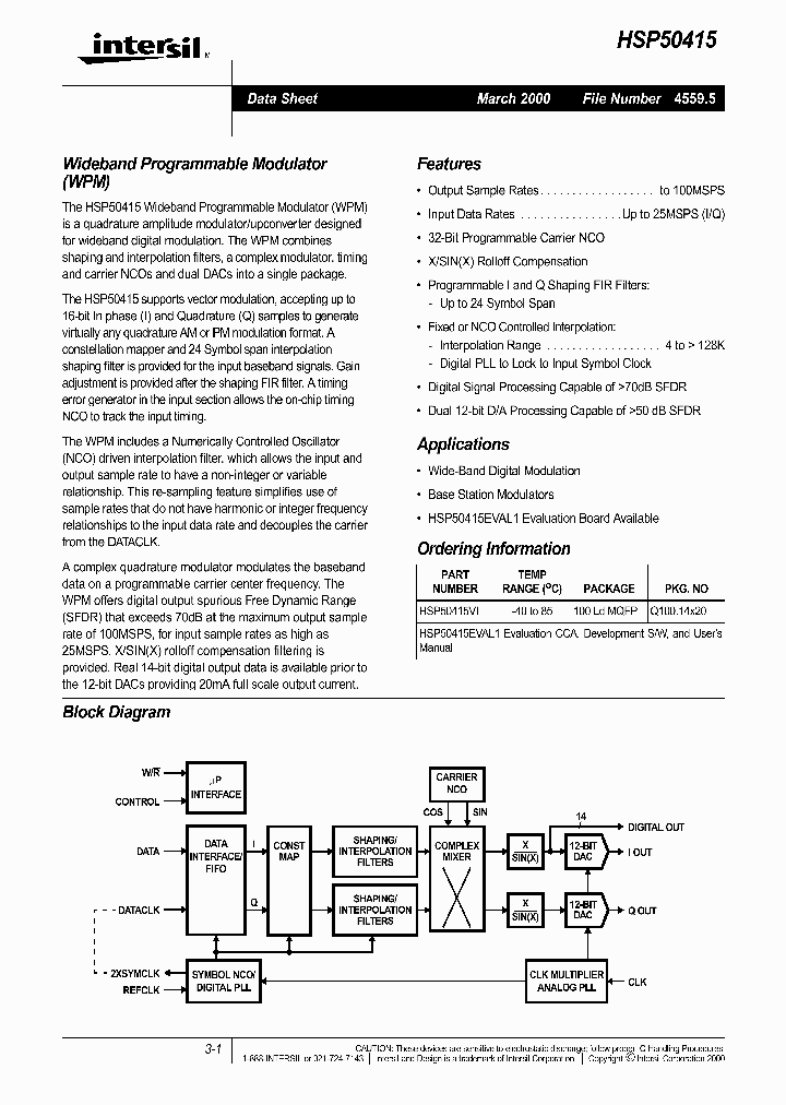HSP50415_1907235.PDF Datasheet