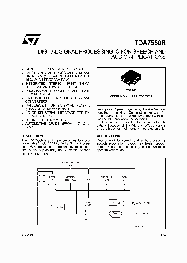 TDA7550R_1907265.PDF Datasheet