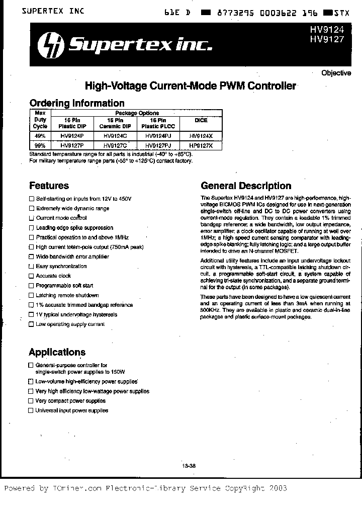 HV9127P_1816719.PDF Datasheet