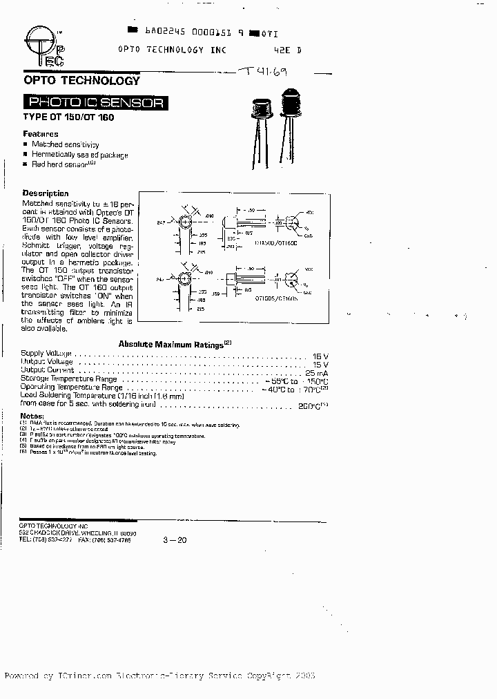 OT150D_1833107.PDF Datasheet