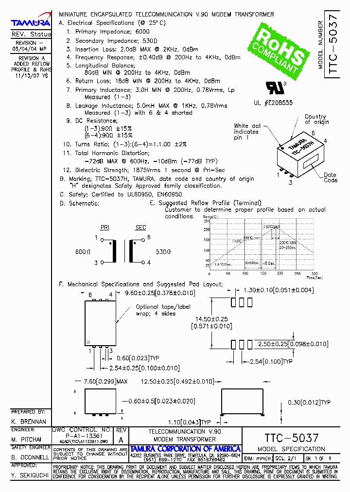 TTC-5037_1833251.PDF Datasheet