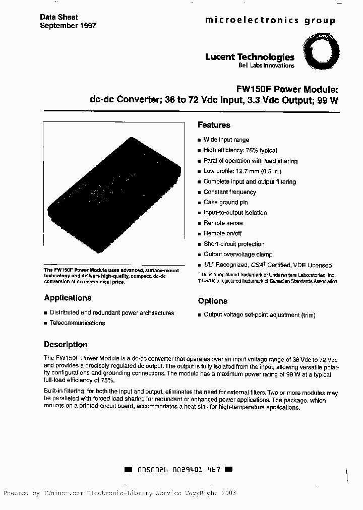 FW150F9_1832800.PDF Datasheet