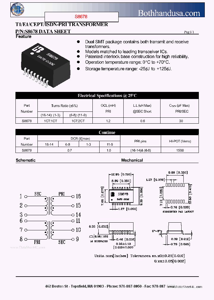 S8678_1918163.PDF Datasheet