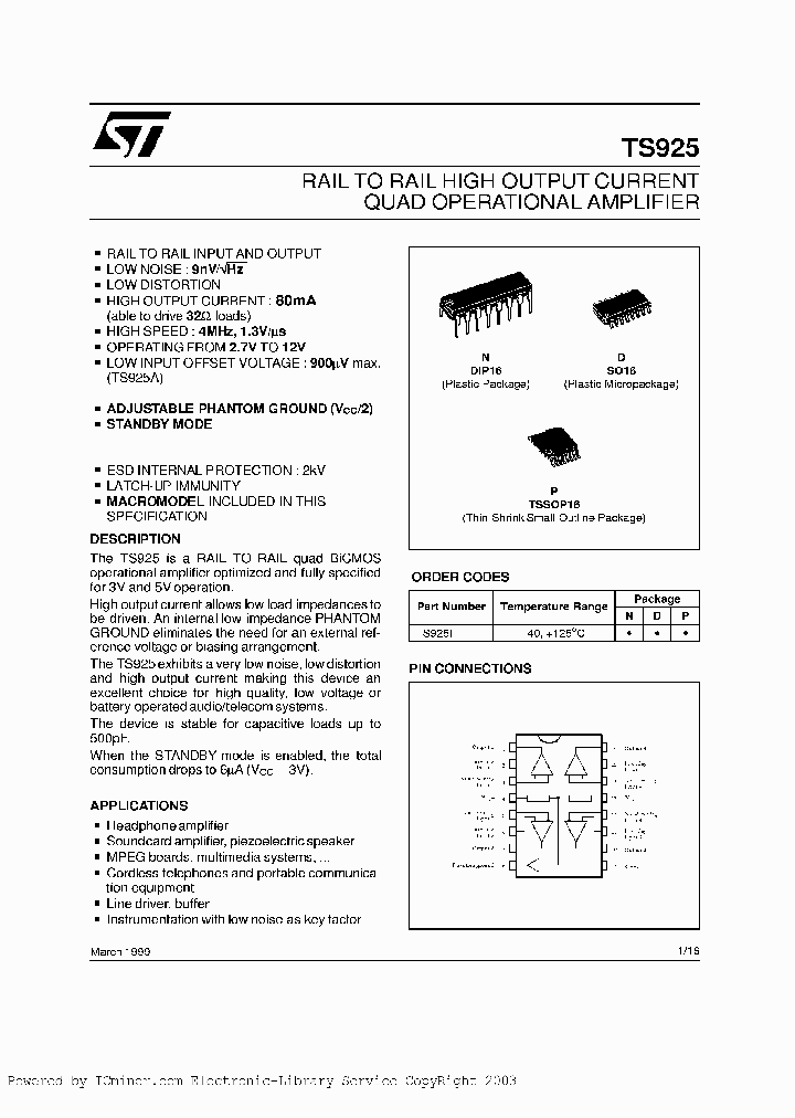 TS925IP_1835400.PDF Datasheet