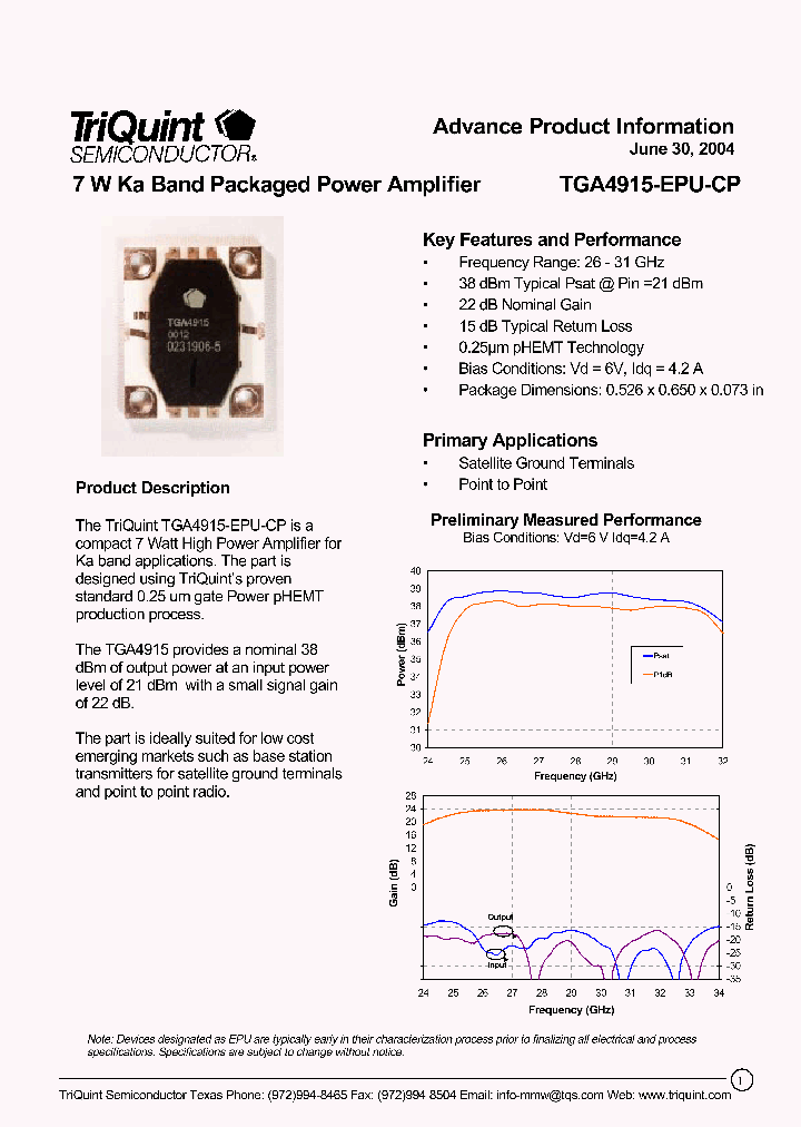 TGA4915-EPU-CP_1831105.PDF Datasheet