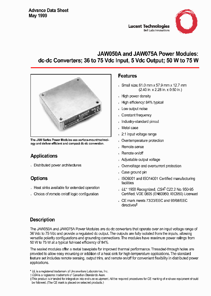 JAW050A1_1834131.PDF Datasheet