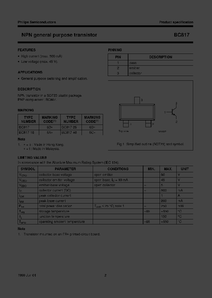 BC817-25TR_1844398.PDF Datasheet
