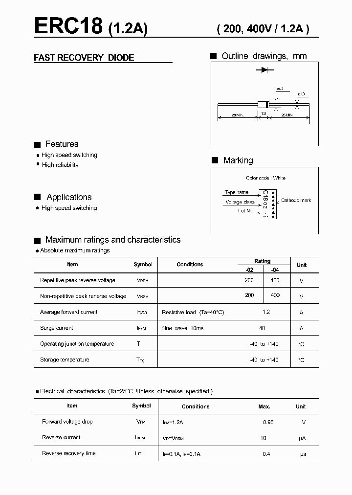 ERC18-04_1848374.PDF Datasheet
