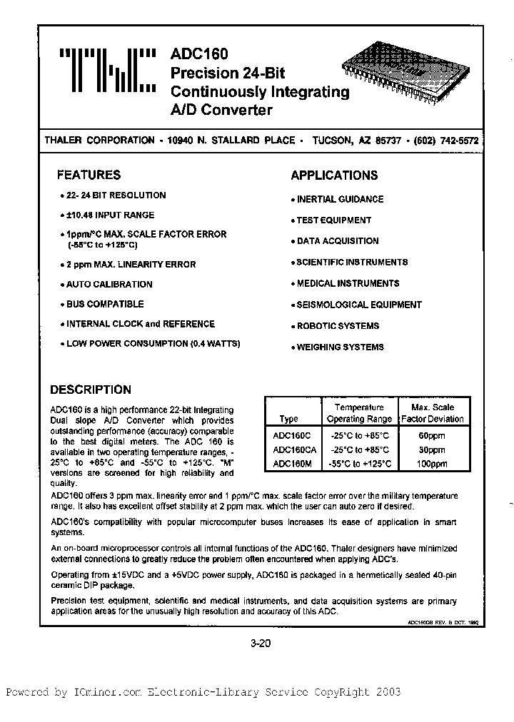 ADC160M_1840781.PDF Datasheet