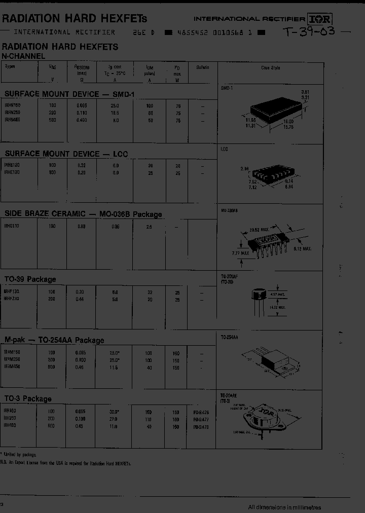 IRHN250_1852373.PDF Datasheet
