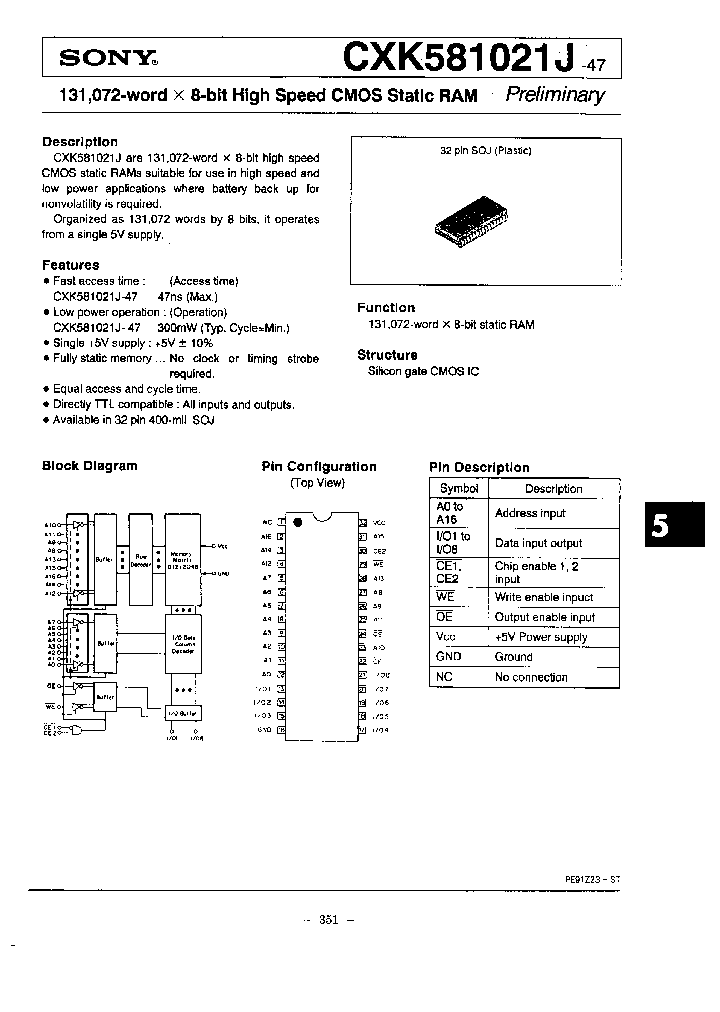 CXK581021J-47_1847602.PDF Datasheet